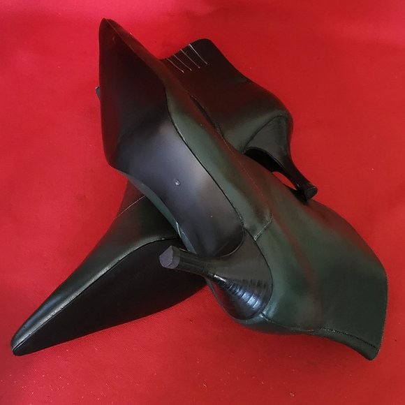 Fusion Meiry Green Leather Boots 9M Womens Shoes - Picture 7 of 11